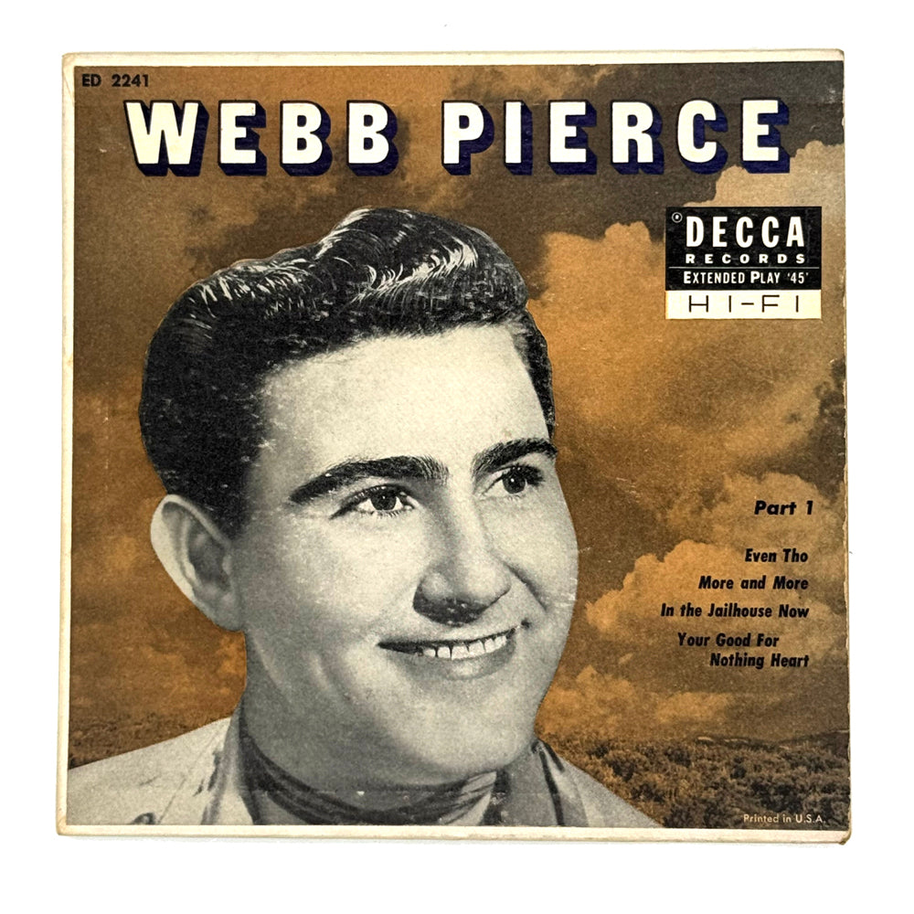 • Webb Pierce : WEBB PIERCE PART 1 EP