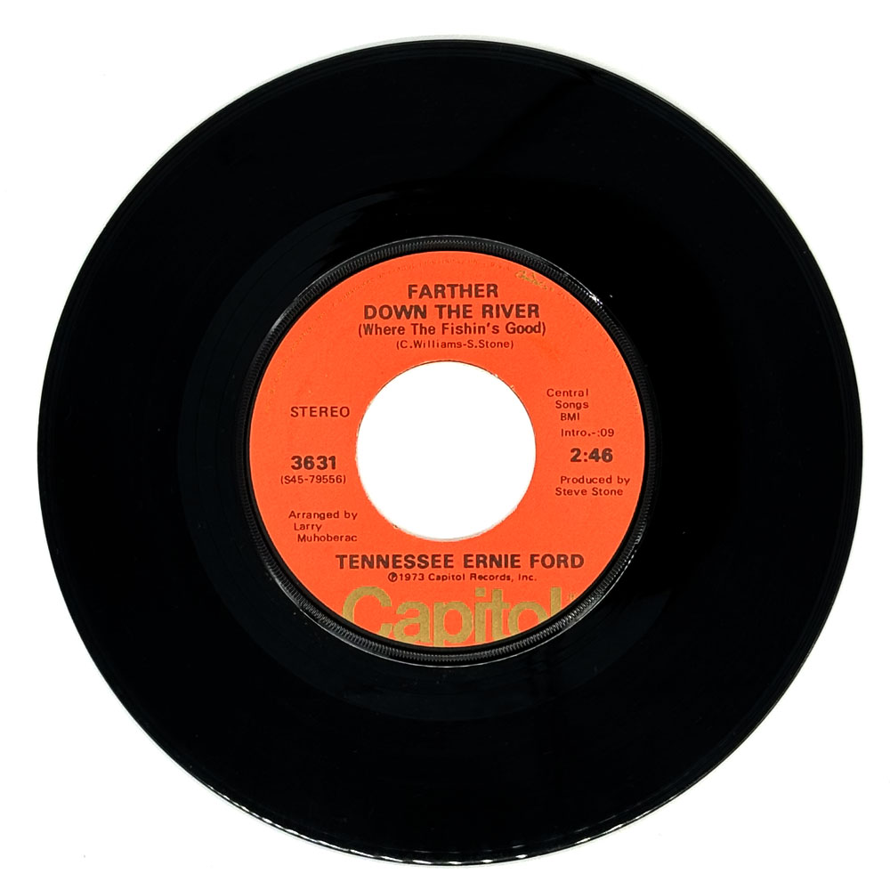 Tennessee Ernie Ford : FARTHER DOWN THE RIVER (WHERE THE FISHIN'S GOOD)/ YOU'VE STILL GOT LOVE ALL OVER YOU