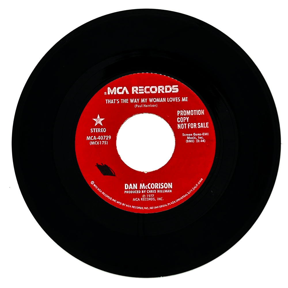 Dan McCorison : THAT'S THE WAY MY WOMAN LOVES ME/ THAT'S THE WAY MY WOMAN LOVES ME