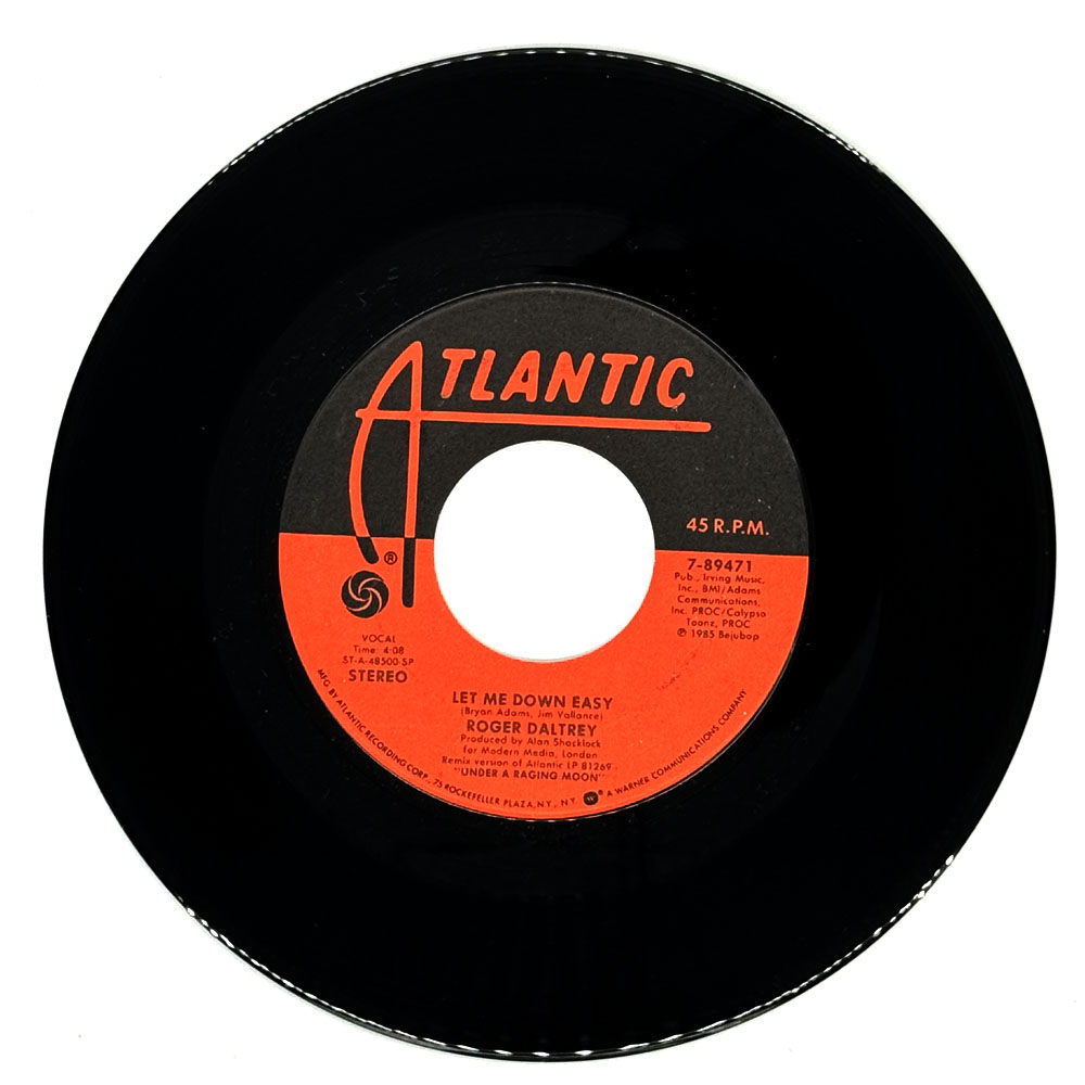 Roger Daltrey : LET ME DOWN EASY/ FALLEN ANGEL