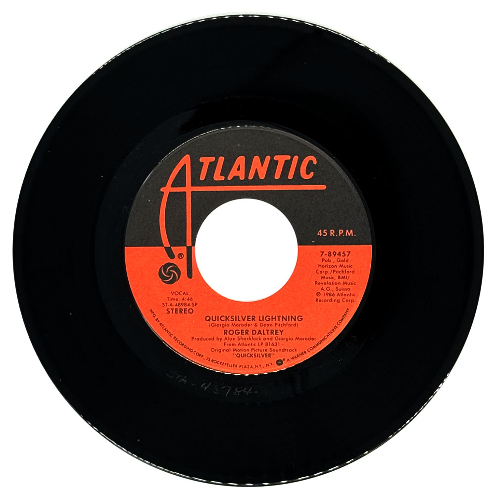 Roger Daltrey : QUICKSILVER LIGHTNING/ LOVE ME LIKE YOU DO