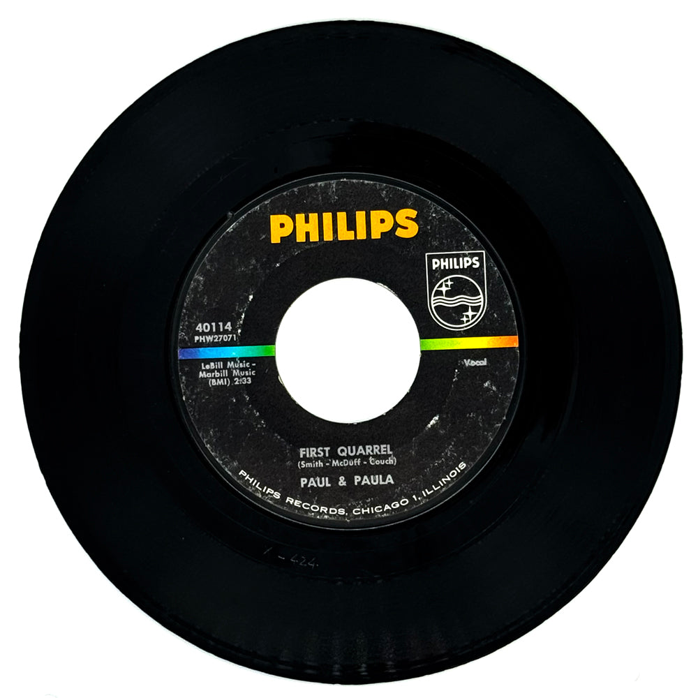 Paul & Paula : FIRST QUARREL/ SCHOOL IS THRU