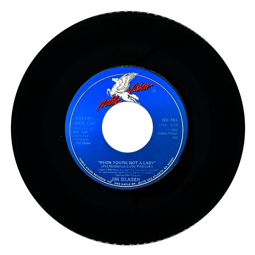 Jim Glaser : WHEN YOU'RE NOT A LADY/ I DON'T WANNA MAKE LOVE