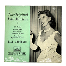Load image into Gallery viewer, Lale AndersEn : THE ORIGINAL LILLI MARLENE EP
