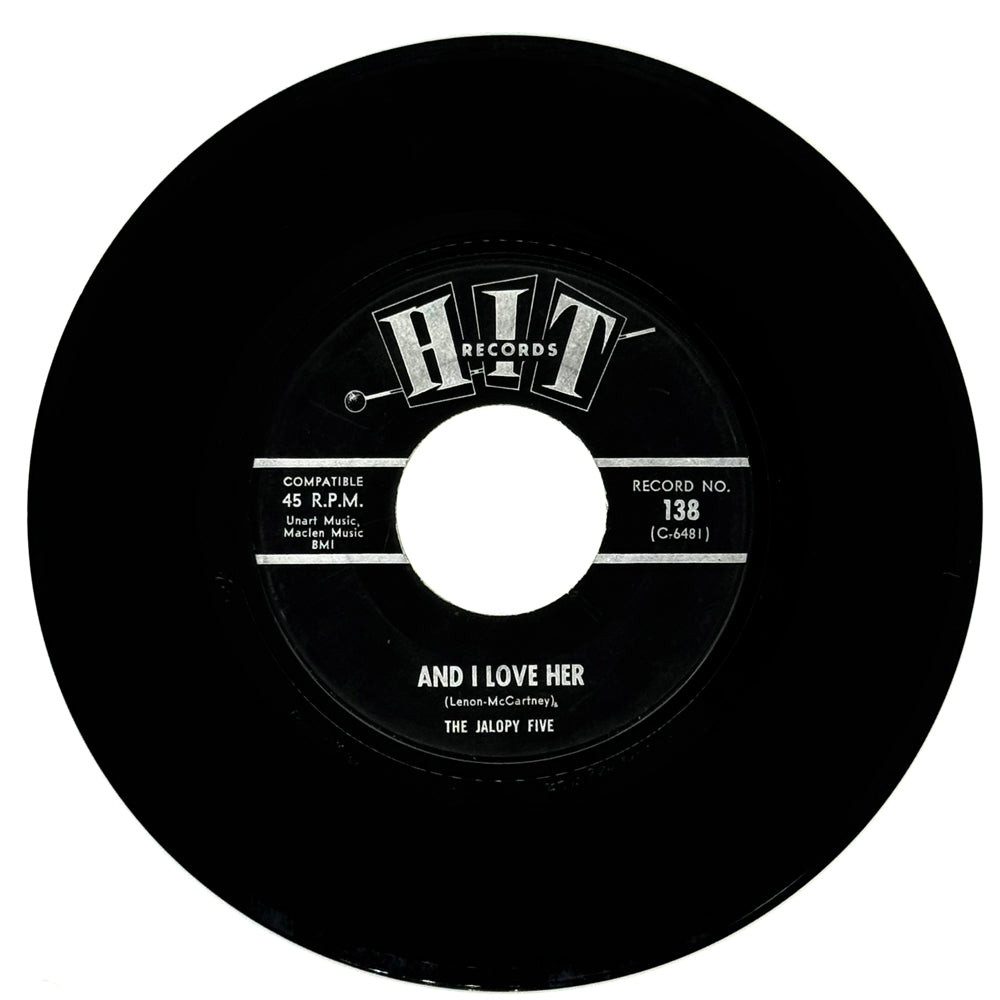 Jalopy Five : AND I LOVE HER/ Ed Hardin : SUCH A NIGHT