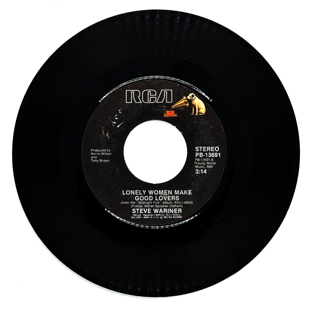 Steve Wariner : LONELY WOMEN MAKE GOOD LOVERS/I CAN HEAR KENTUCKY CALLING ME BACK