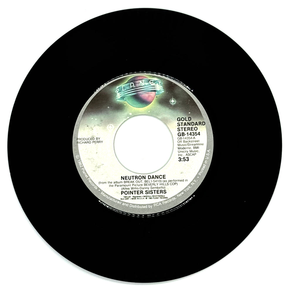 Pointer Sisters : NEUTRON DANCE/ BABY COME AND GET IT