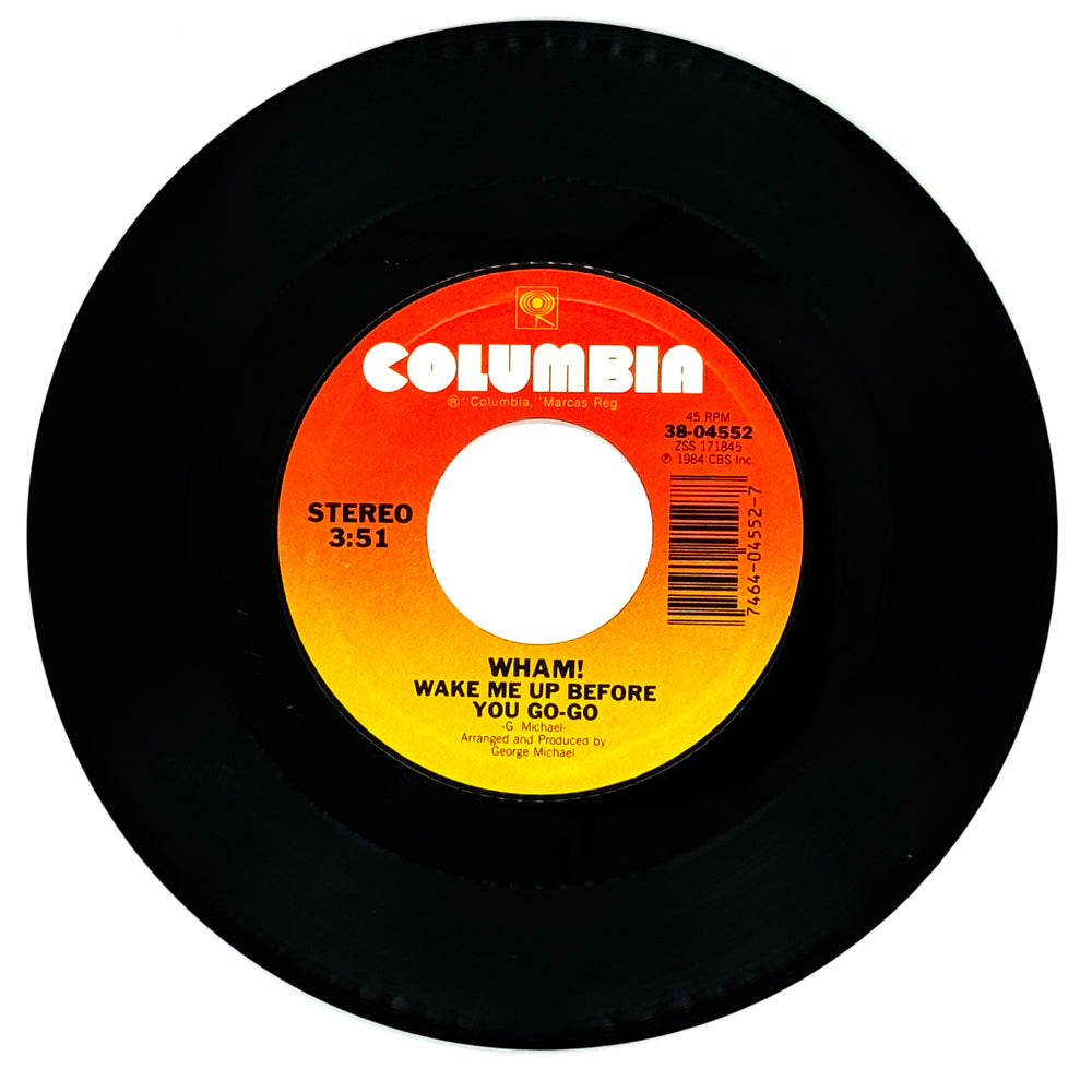 Wham! : WAKE ME UP BEFORE YOU GO-GO/ WAKE ME UP BEFORE YOU GO-GO (INSTRUMENTAL)
