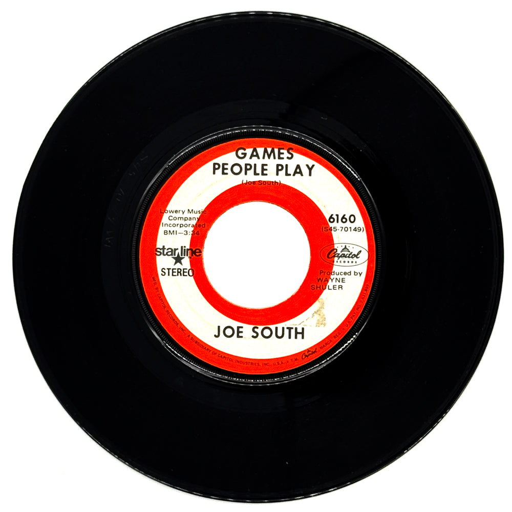 Joe South : GAMES PEOPLE PLAY/ THESE ARE NOT MY PEOPLE