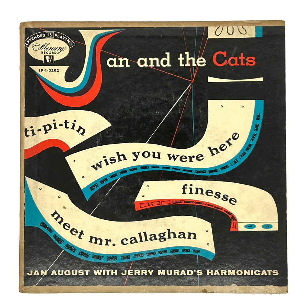 • Jan August with Jerry Murad's Harmonicats : JAN AND THE CATS EP