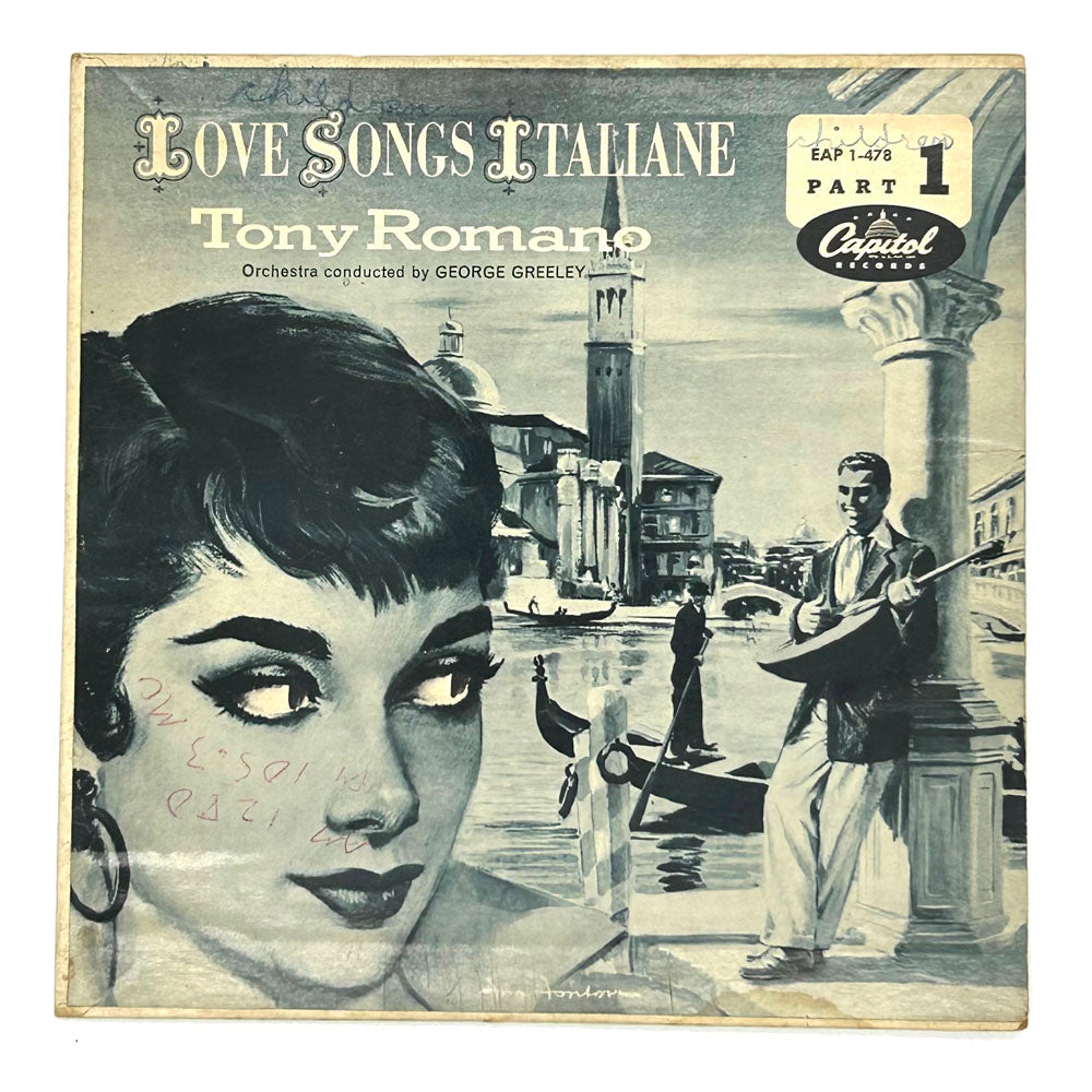 • Tony Romano : LOVE SONGS ITALIANE PART 1 EP