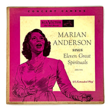 Load image into Gallery viewer, • Marian Anderson : MARIAN ANDERSON SINGS ELEVEN GREAT SPIRITUALS
