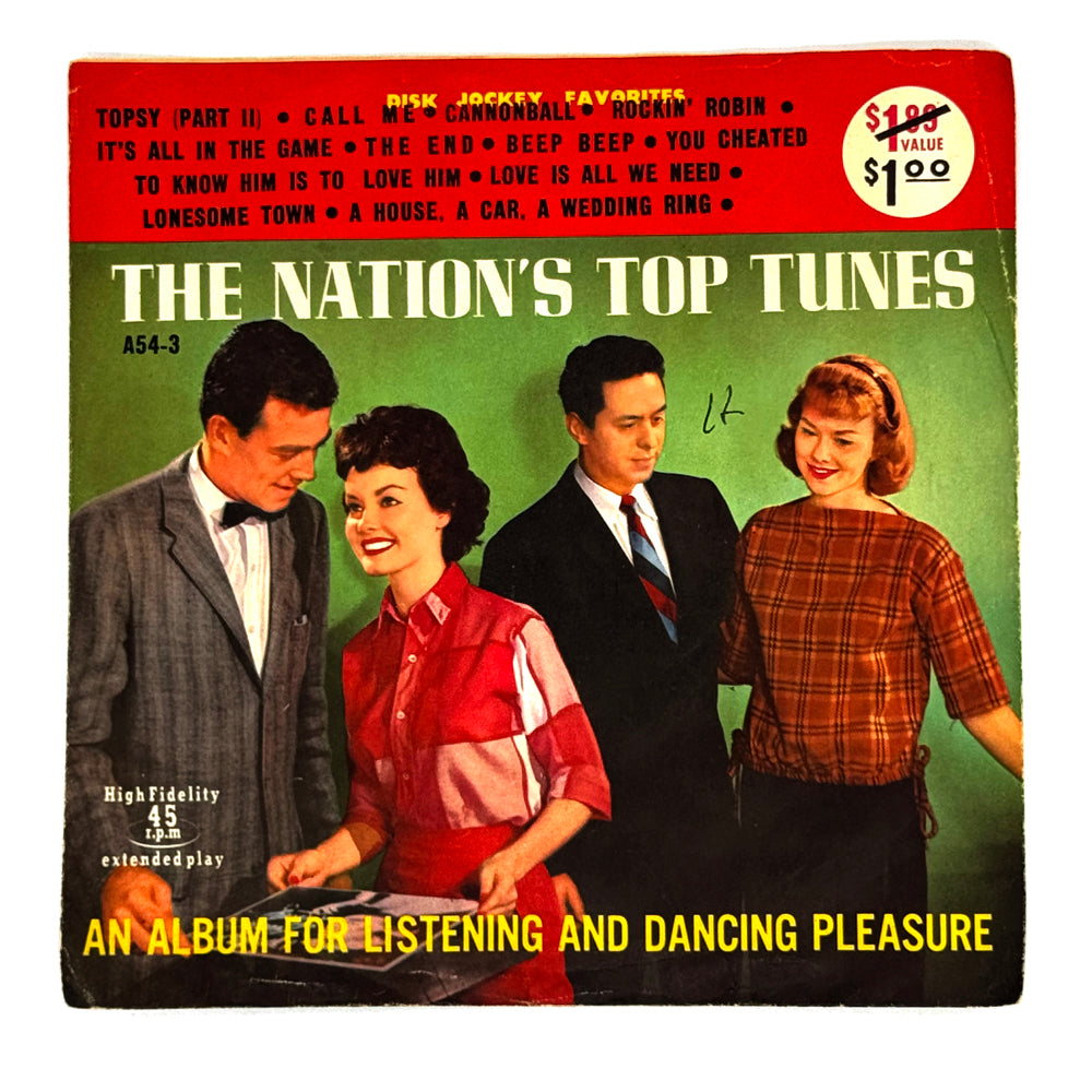 • Various Artists : THE NATION'S TOP TUNES EP