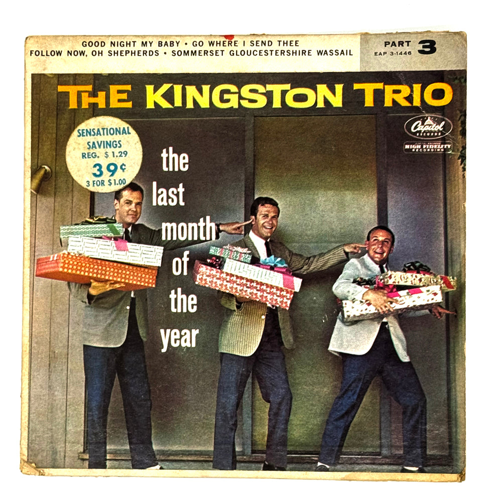 Kingston Trio, The : THE LAST MONTH OF THE YEAR PART 3 EP
