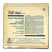 Load image into Gallery viewer, Cliff Richard : CLIFF SINGS (NO. 3) EP
