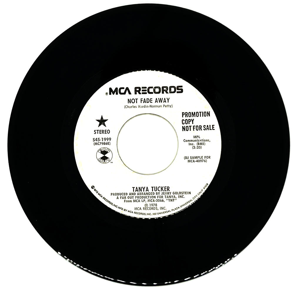 Tany Tucker : NOT FADE AWAY/ NOT FADE AWAY