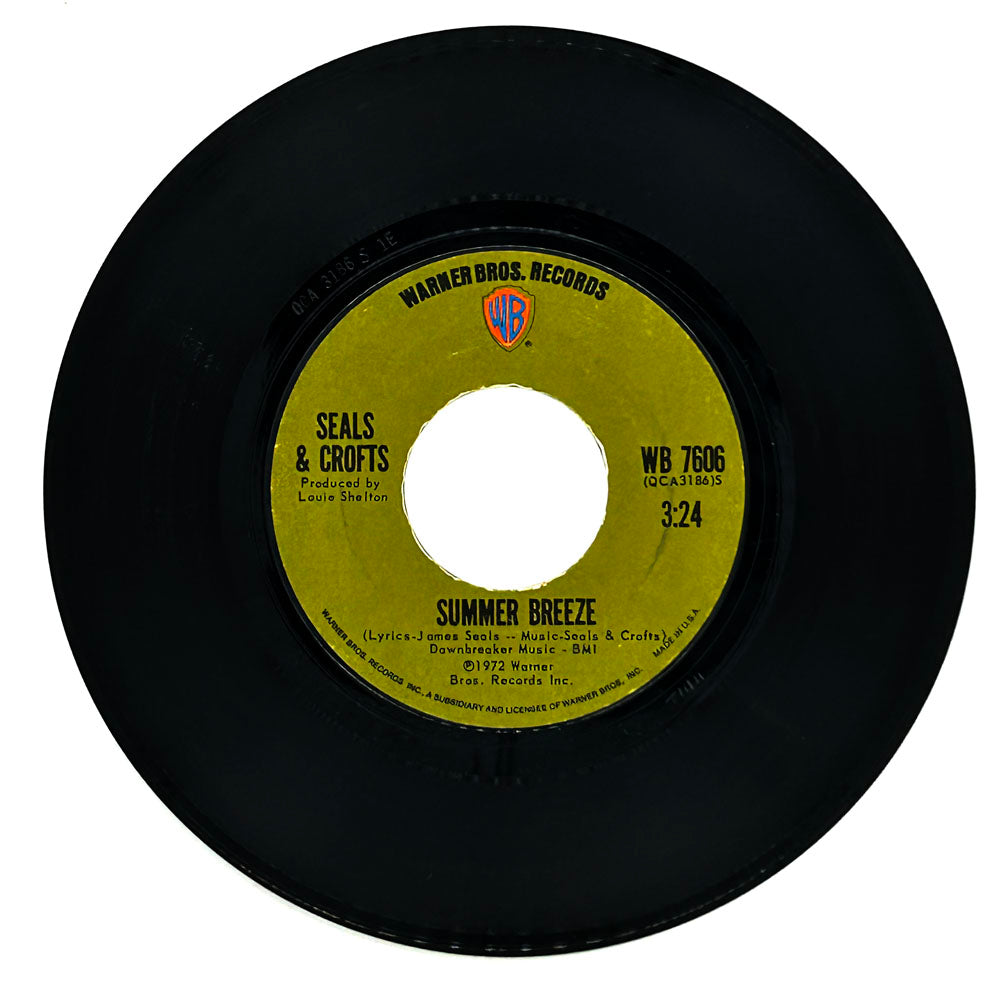 Seals & Crofts : SUMMER BREEZE/ EAST OF GINGER TREES