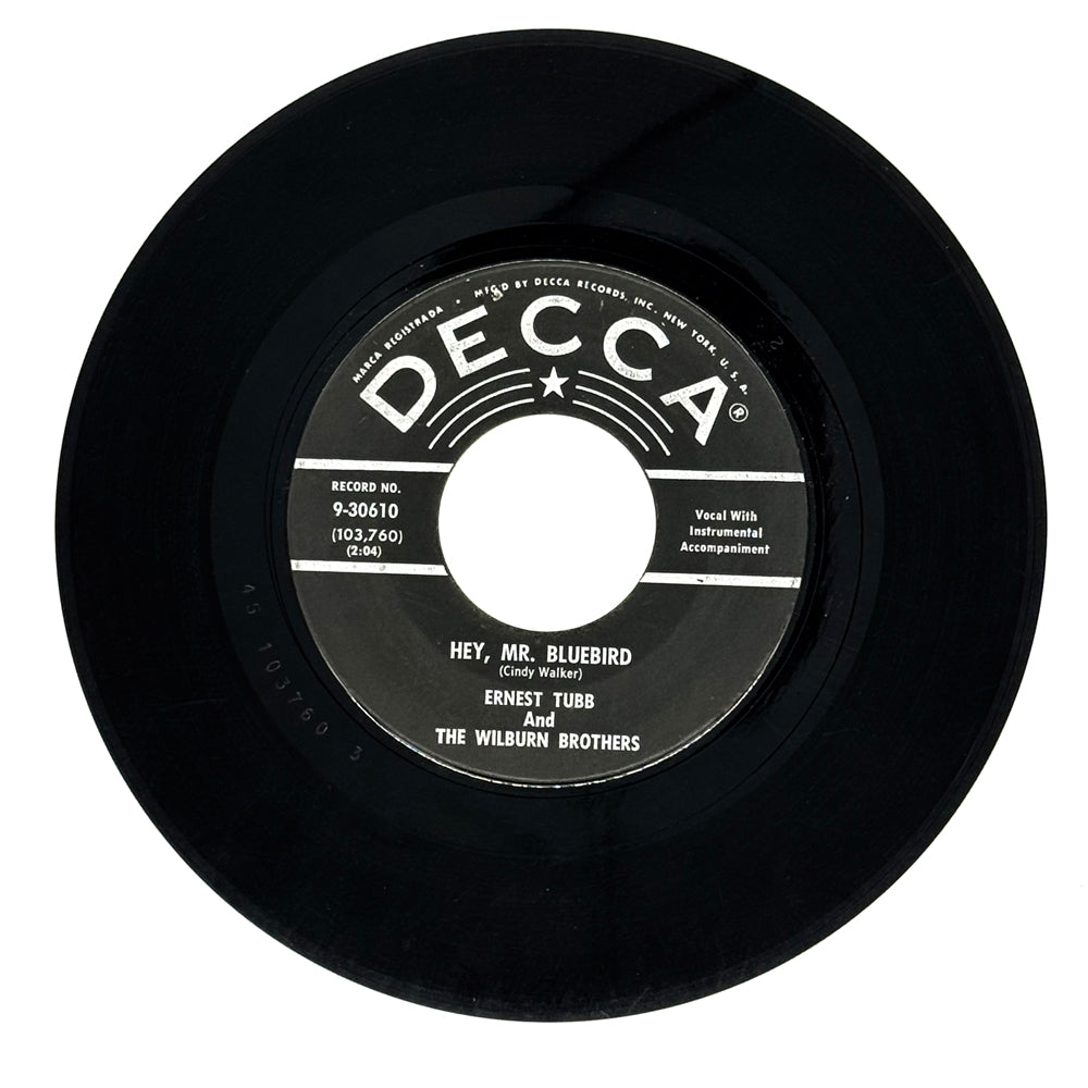 Ernest Tubb and The Wilburn Brothers : HEY, MR. BLUEBIRD/ HOW DO WE KNOW