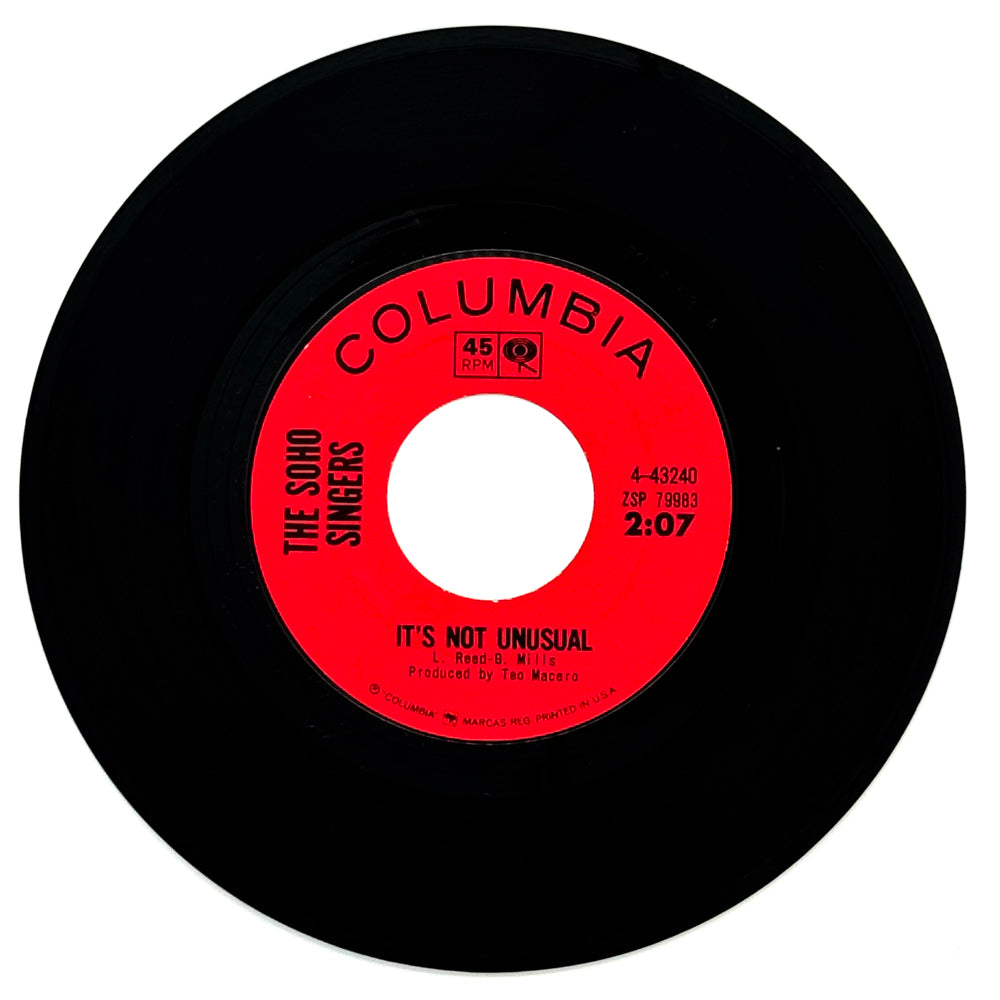 Soho Singers, The : IT'S NOT UNUSUAL/ AS LONG AS HE NEEDS ME