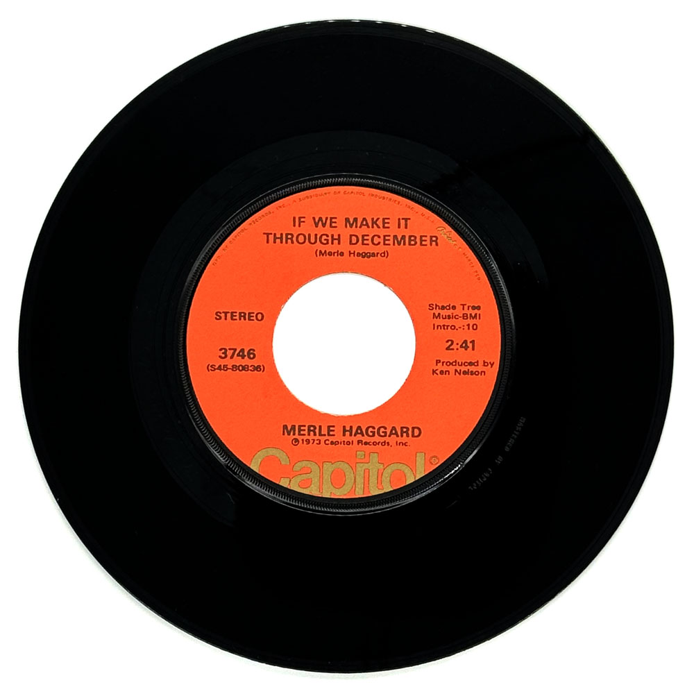 Merle Haggard : IF WE MAKE IT THROUGH DECEMBER/ BOBBY WANTS A PUPPY DOG FOR CHRISTMAS