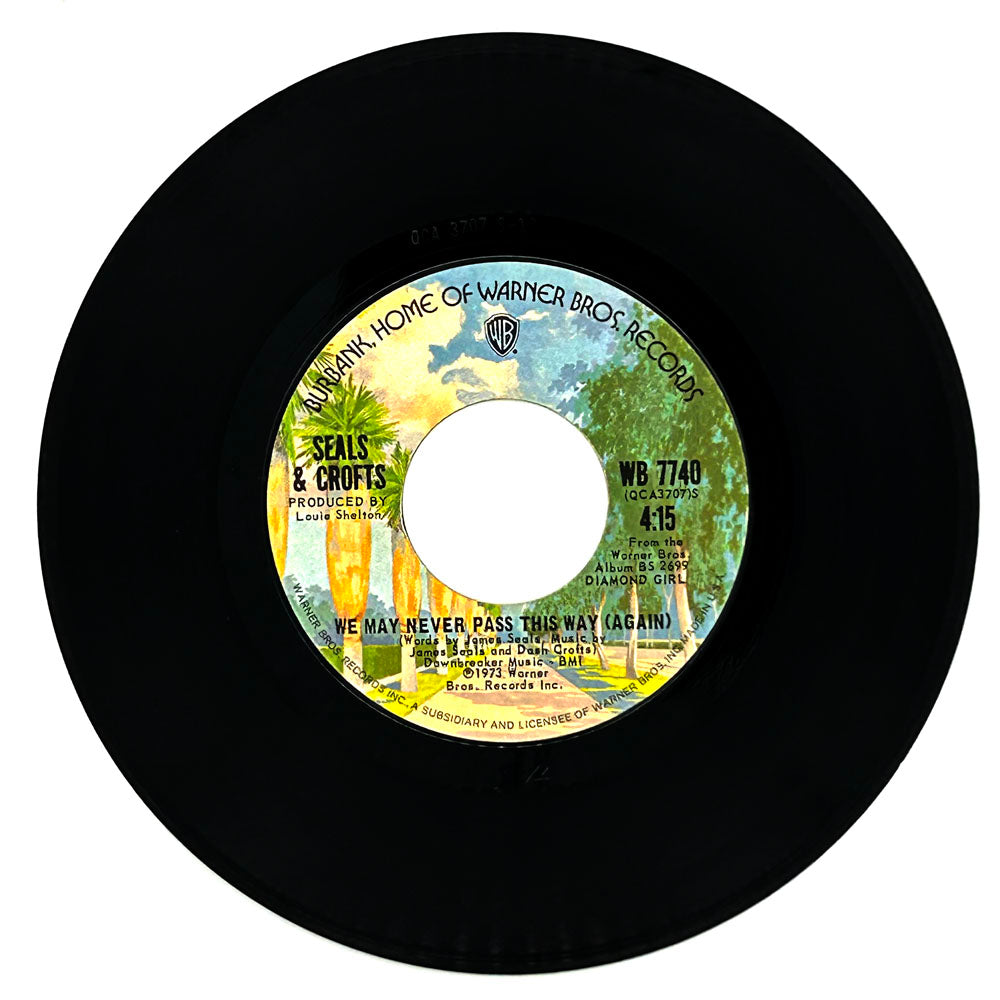 Seals & Crofts : WE MAY NEVER PASS THIS WAY (AGAIN)/ JESSICA