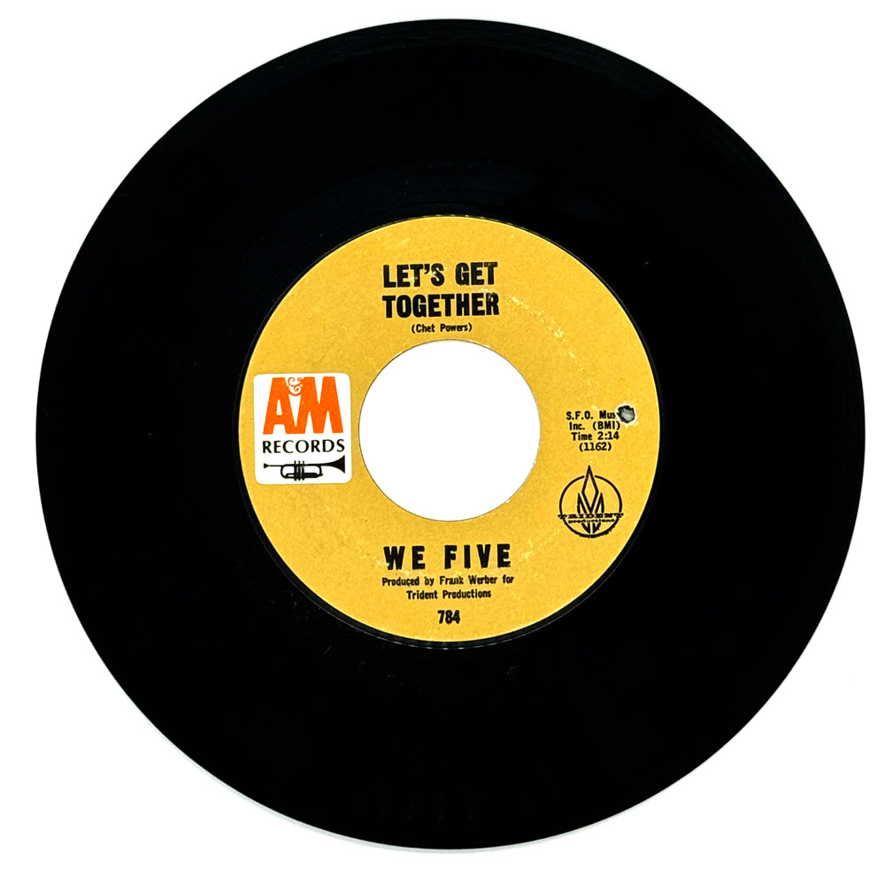 We Five : LET'S GET TOGETHER/ CAST YOUR FATE TO THE WIND