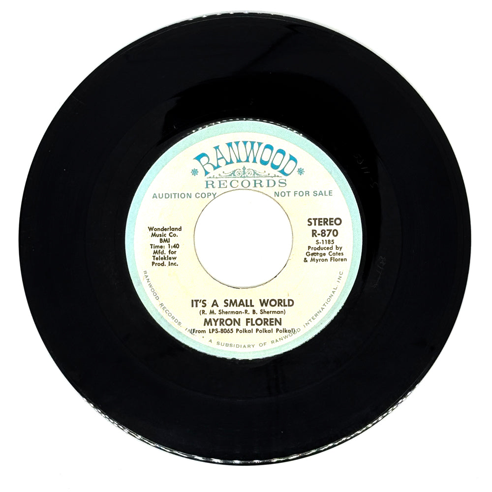 Myron Floren : IT'S A SMALL WORLD/ PEANUTS POLKA