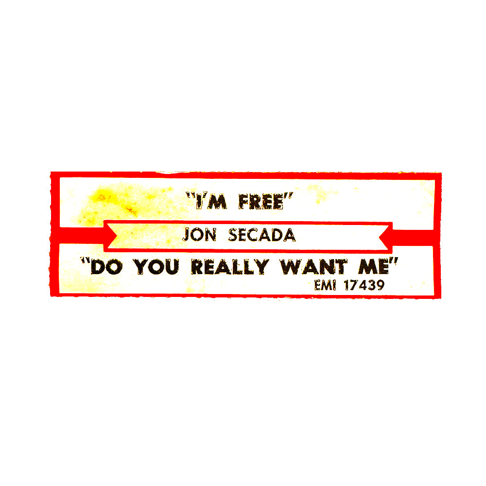 Jukebox Title Strip: Jon Secada : I'M FREE/ DO YOU REALLY WANT ME