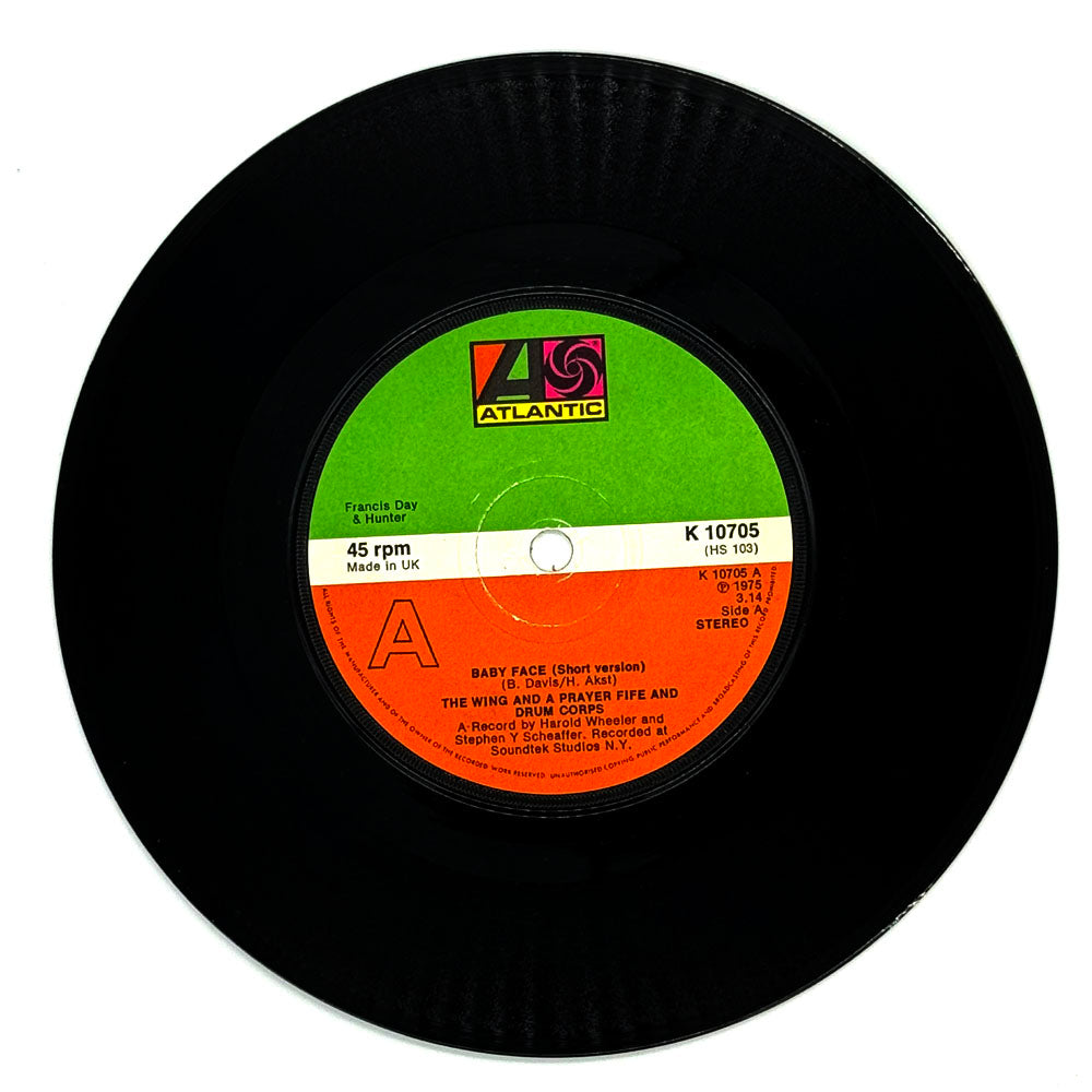 Wing And A Prayer Fife And Drum Corps, The : BABY FACE/ BABY FACE (DISCO VERSION)