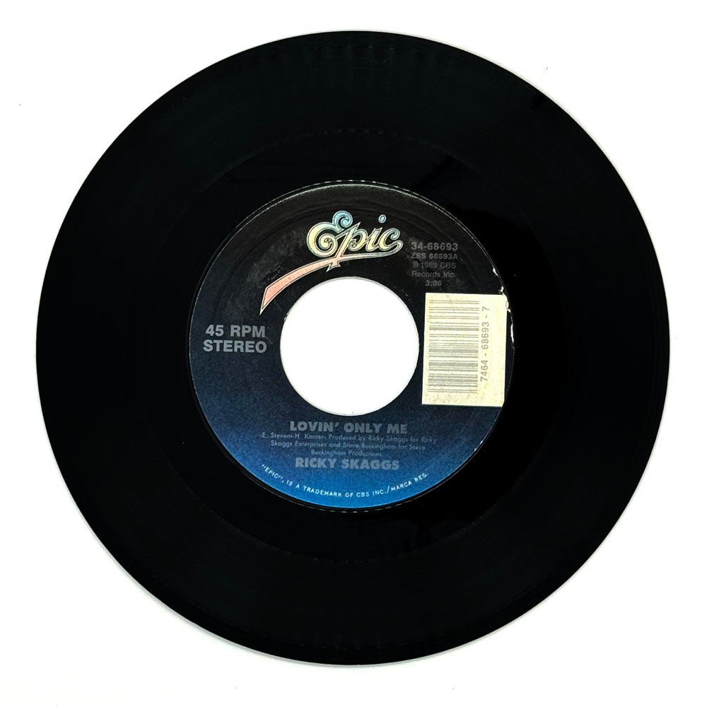 Ricky Skaggs : LOVIN' ONLY ME/ Ricky Skaggs with Sharon White : HOME IS WHEREVER YOU ARE