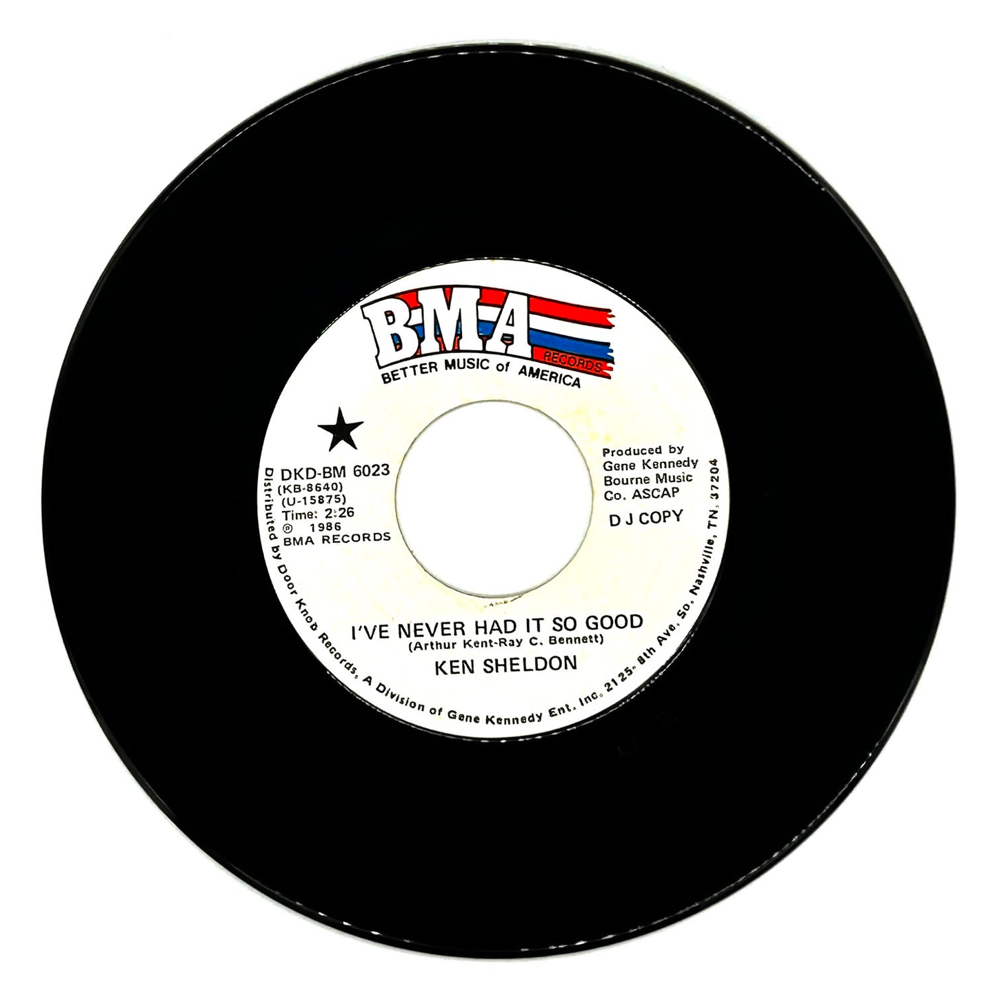 Ken Sheldon : I'VE NEVER HAD IT SO GOOD/ I'VE ALREADY LOVED YOU IN MY HEART