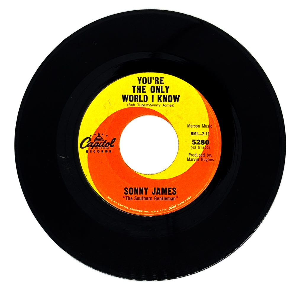 Sonny James : YOU'RE THE ONLY WORLD I KNOW/ TYING THE PIECES TOGETHER