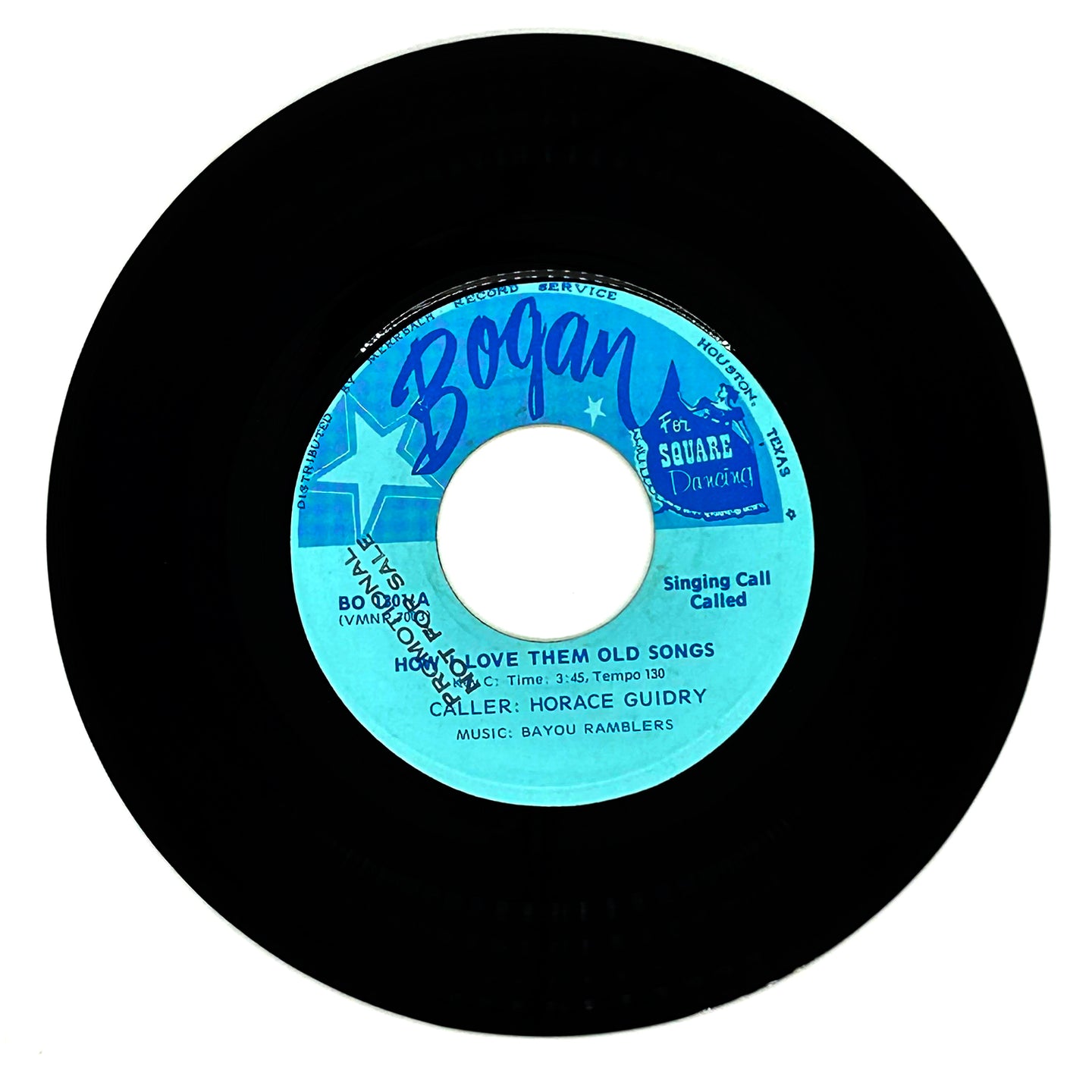 Bayou Ramblers feat. Horace Guidry : HOW I LOVE THEM OLD SONGS/ Bayou Ramblers : HOW I LOVE THEM OLD SONGS