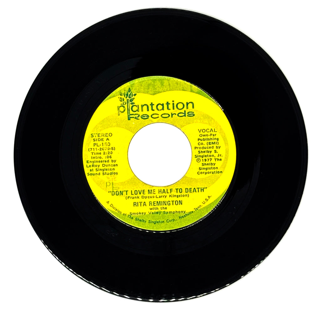 Rita Remington with the Smokey Valley Symphony : DON'T LOVE ME HALF TO DEATH/ FEEL MY LOVE