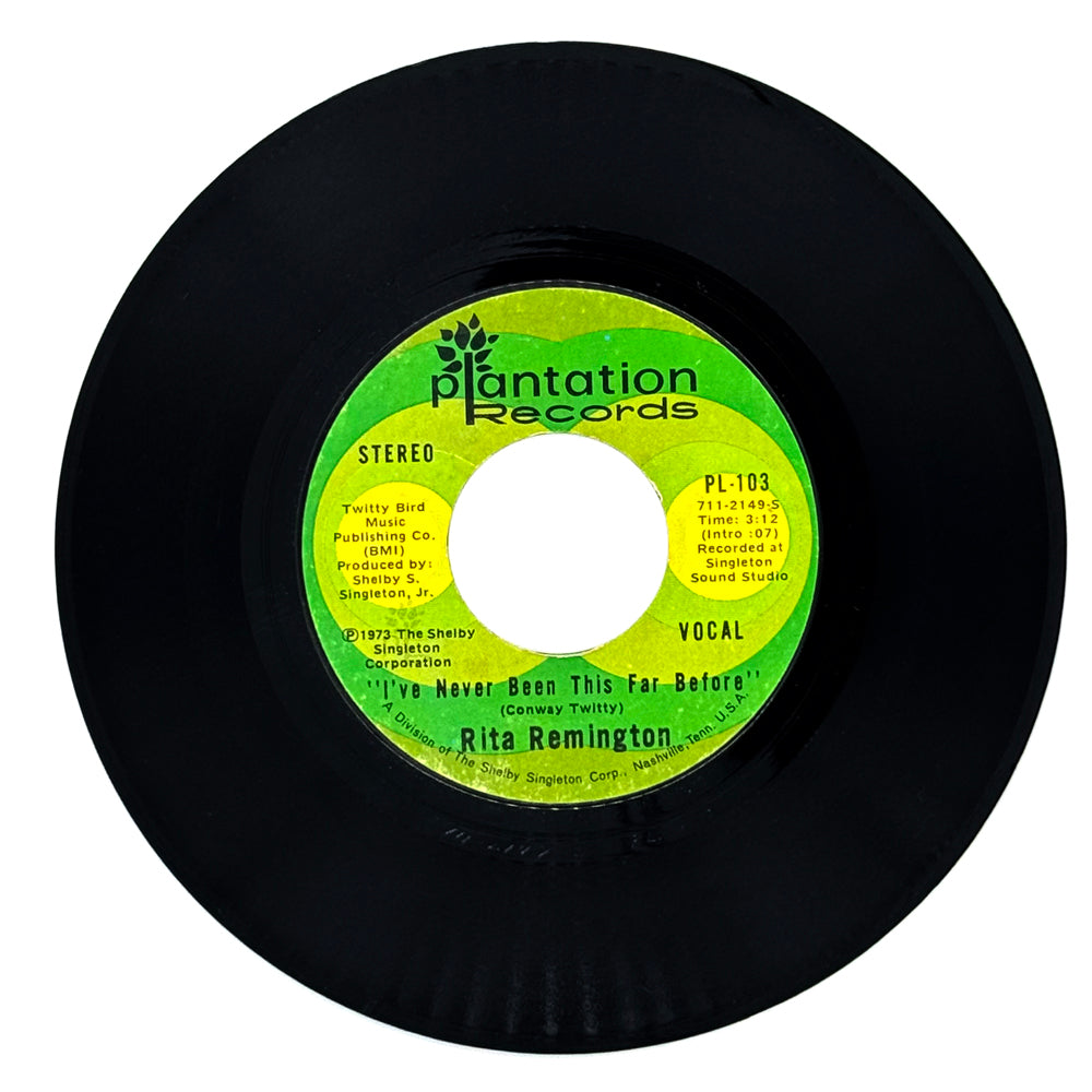 Rita Remington : I'VE NEVER BEEN THIS FAR BEFORE/ THE WEDDING CAFE