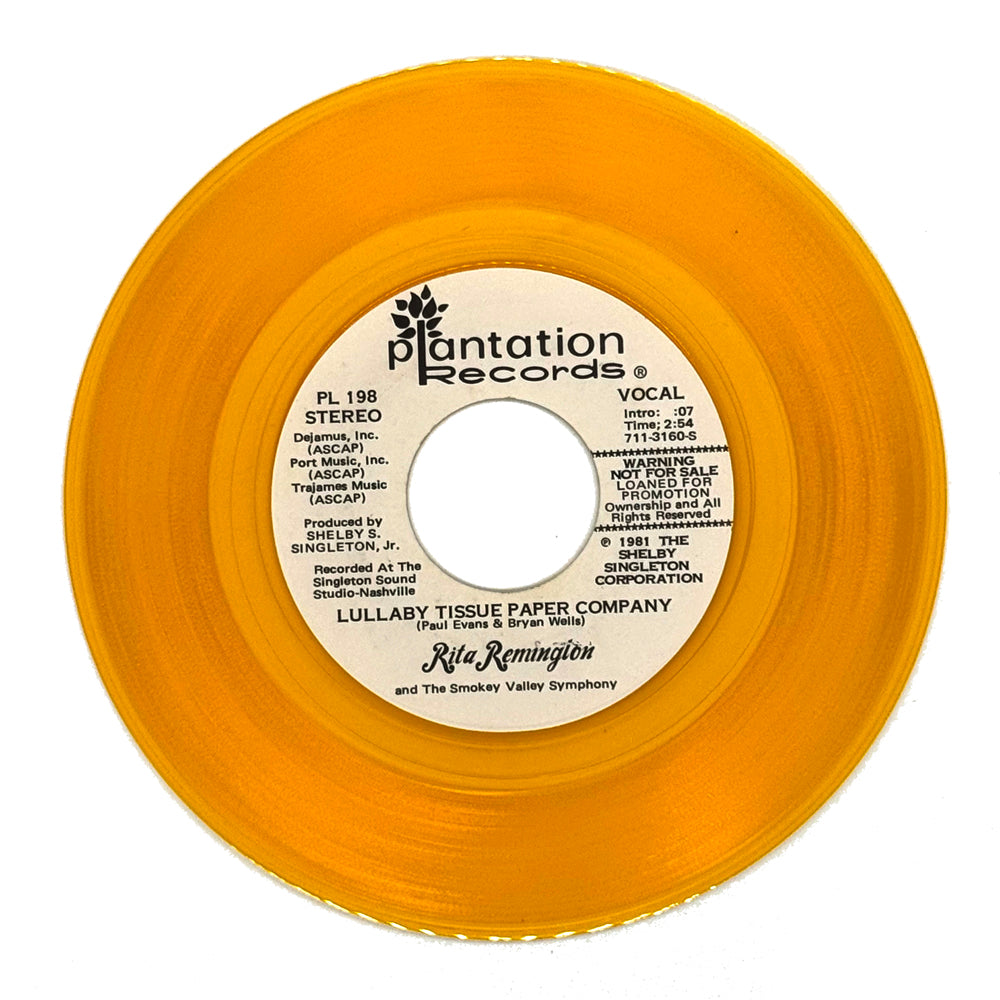 Rita Remington : LULLABY TISSUE PAPER COMPANY/ LULLABY TISSUE PAPER COMPANY