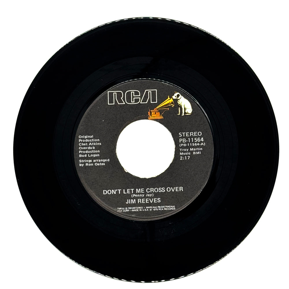 Jim Reeves : DON'T LET ME CROSS OVER/ I'VE ENJOYED AS MUCH OF THIS AS I CAN STAND