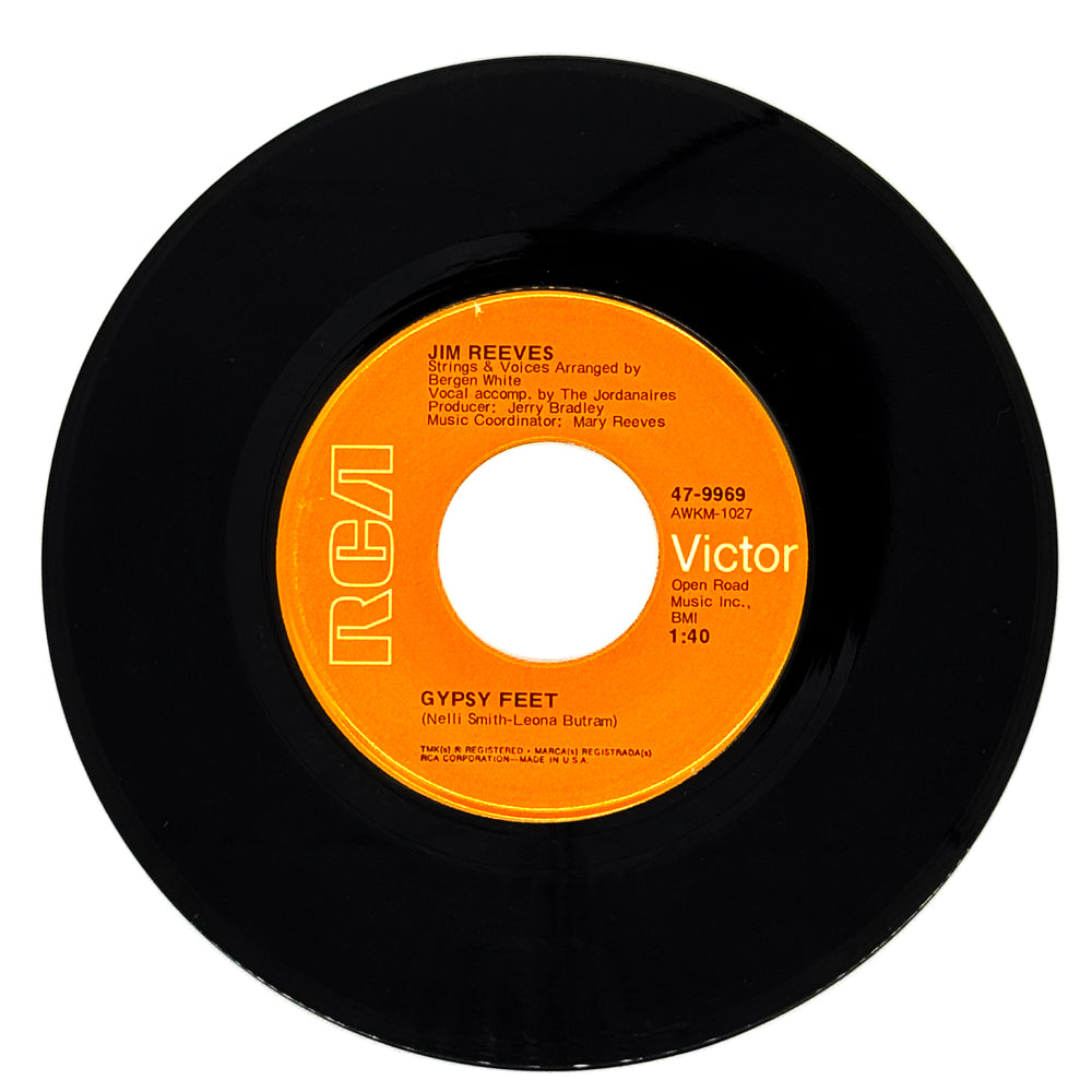 Jim Reeves : GYPSY FEET/ HE WILL