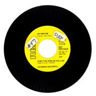 Jim Reeves : WHEN TWO WORLDS COLLIDE/ COULD I BE FALLING IN LOVE