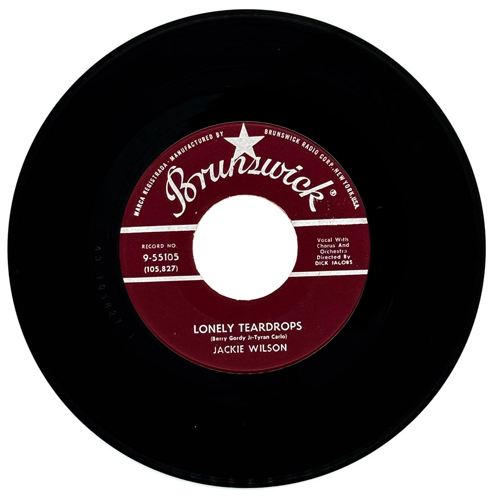 Jackie Wilson : LONELY TEARDROPS/ IN THE BLUE OF THE EVENING