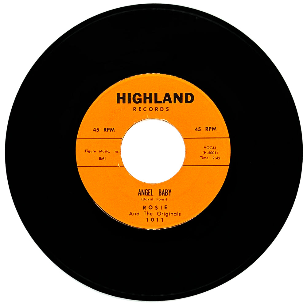 Rosie And The Originals : ANGEL BABY/ GIVE ME LOVE