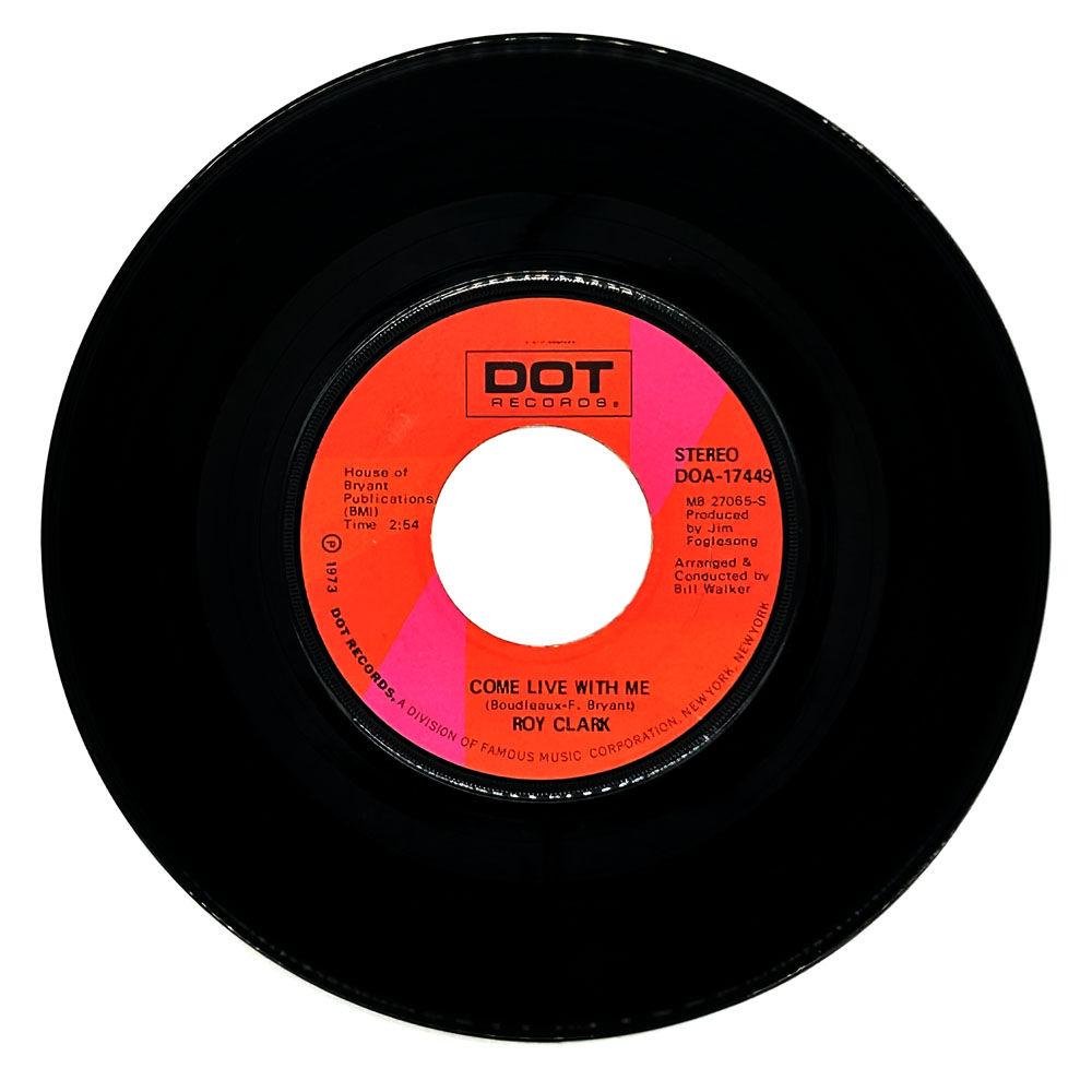 Roy Clark : COME LIVE WITH ME/ DARBY'S CASTLE