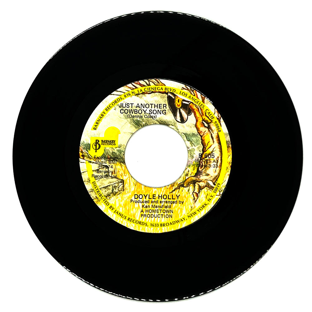 Doyle Holly : JUST ANOTHER COWBOY SONG/ JANUARY BITTERSWEET JONES