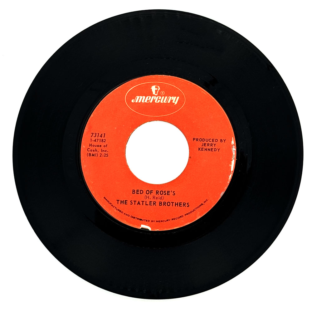Statler Brothers, The : BED OF ROSE'S/ THE LAST GOODBYE