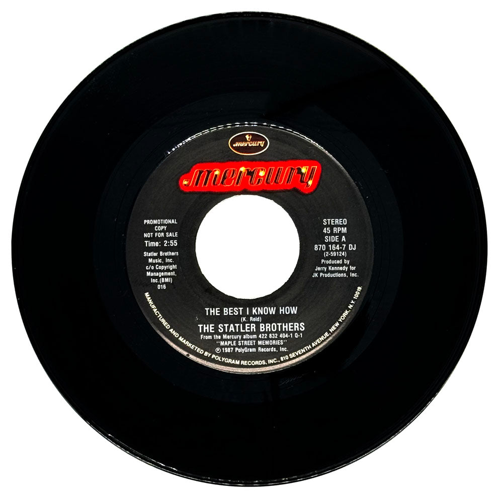 Statler Brothers, The : THE BEST I KNOW HOW/ THE BEST I KNOW HOW