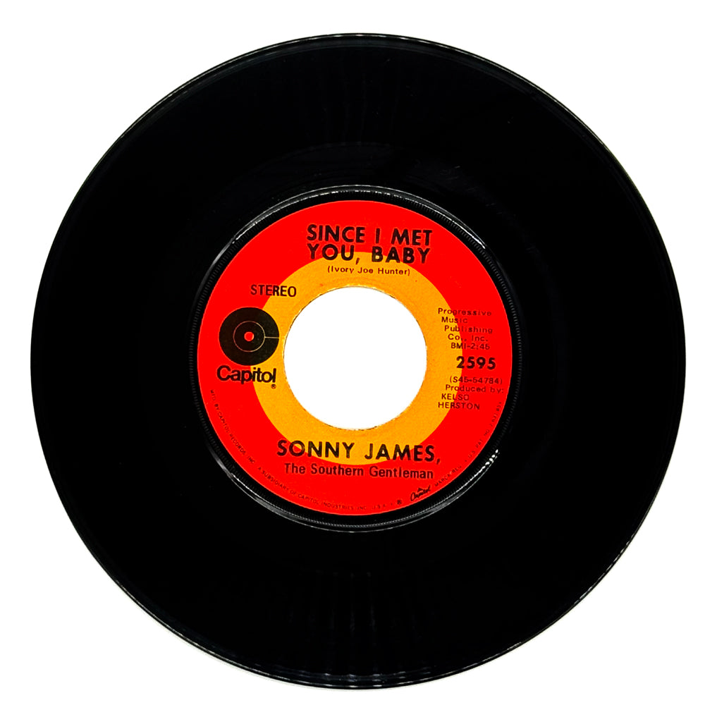 Sonny James : SINCE I MET YOU, BABY/ CLINGING TO A HOPE