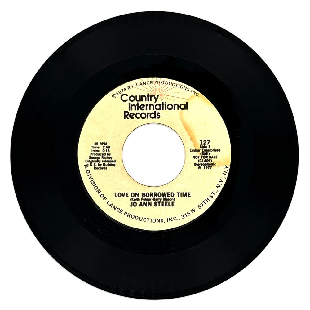 Jo Ann Steele : LOVE ON BORROWED TIME/ CHILDREN OF MY MIND