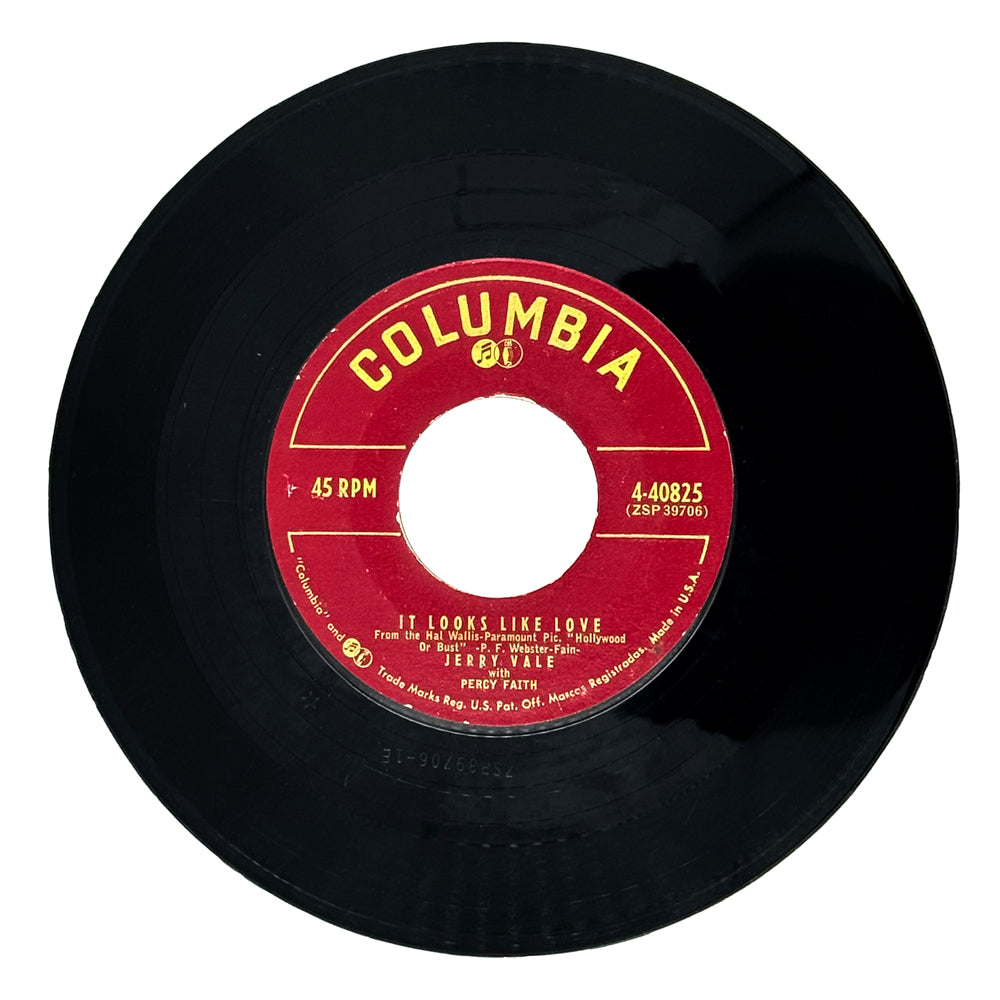 Jerry Vale with Percy Faith : IT LOOKS LIKE LOVE/ ALL DRESSED UP WITH A BROKEN HEART