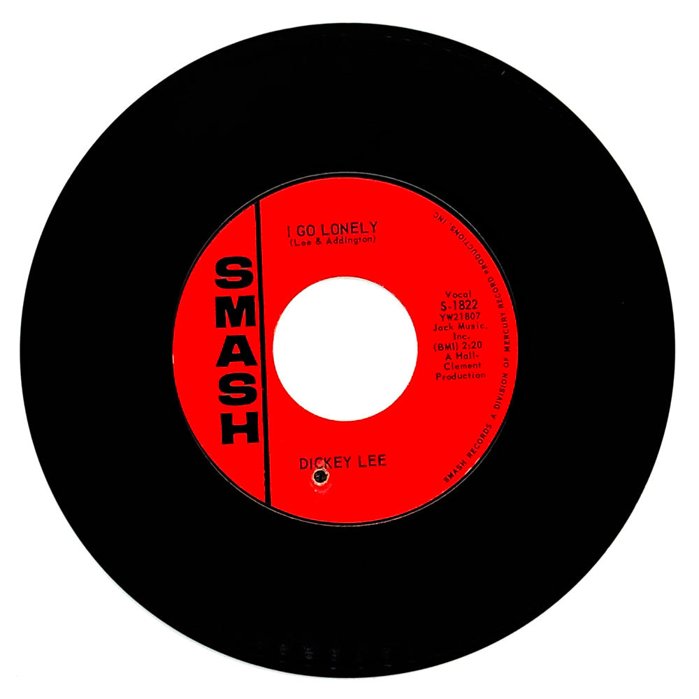 Dickey Lee : I GO LONELY/ TEN MILLION FACES