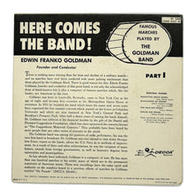 Load image into Gallery viewer, Goldman Band, The : HERE COMES THE BAND PART 1 EP
